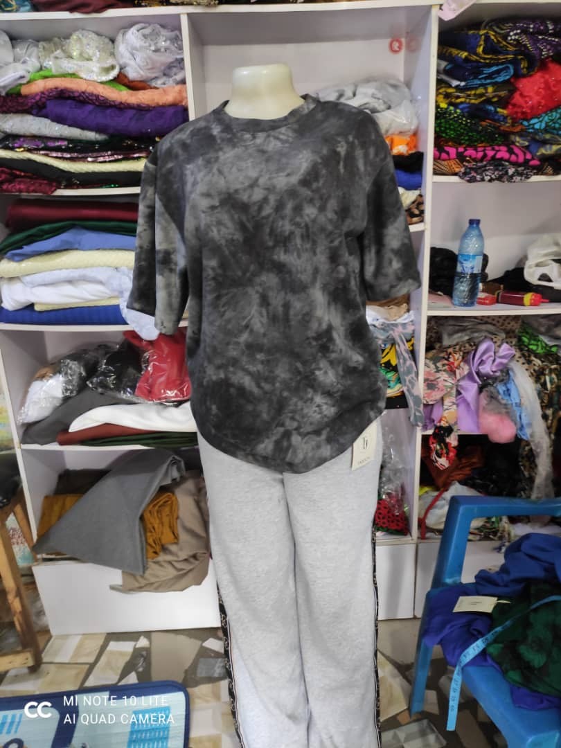 Round neck polo + Jogger trouser
