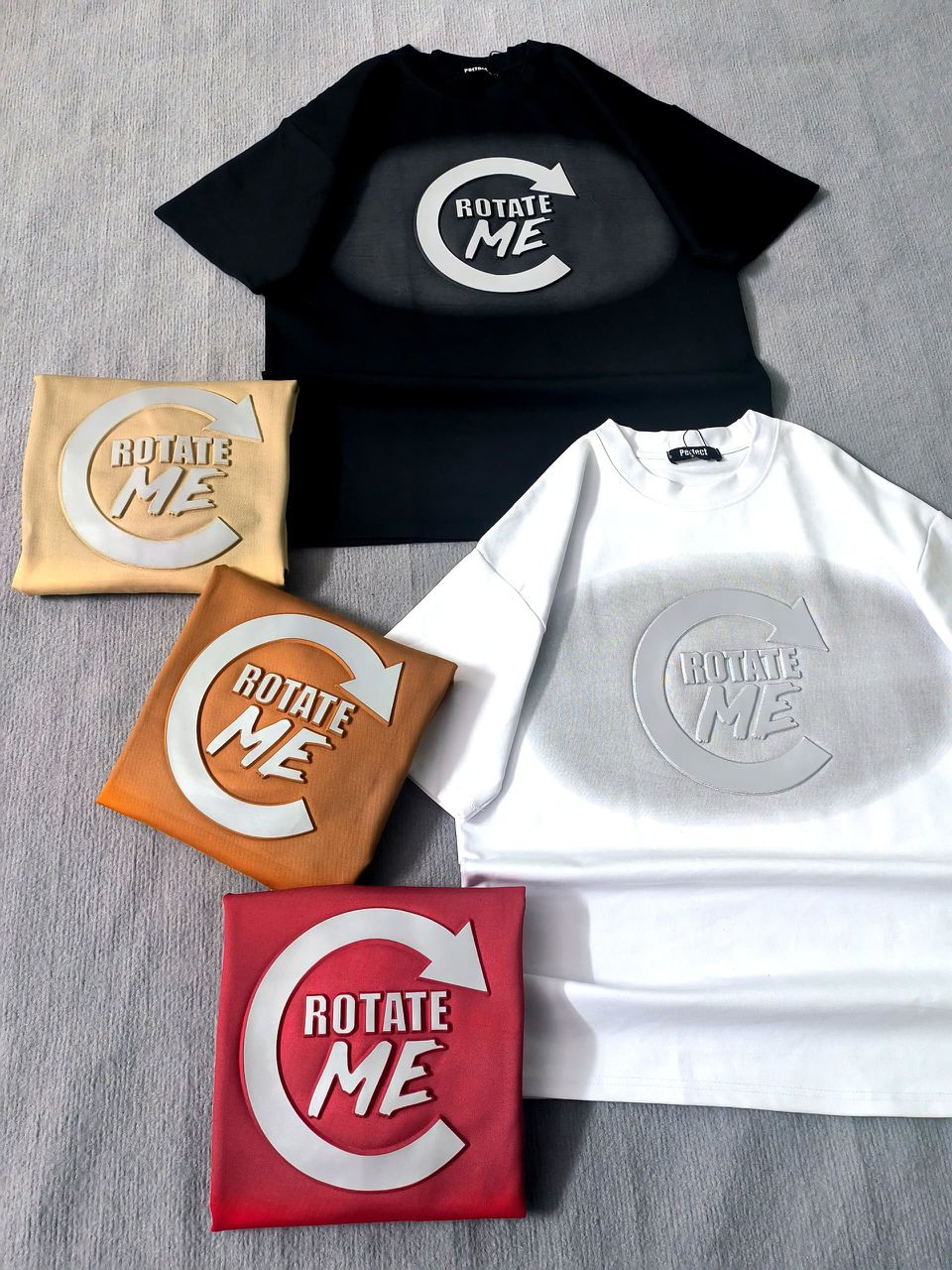 Rotate Me" Graphic T-Shirt