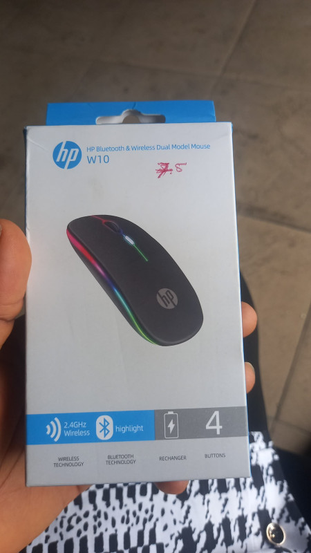HP W10 Bluetooth-Enabled Wireless Mouse